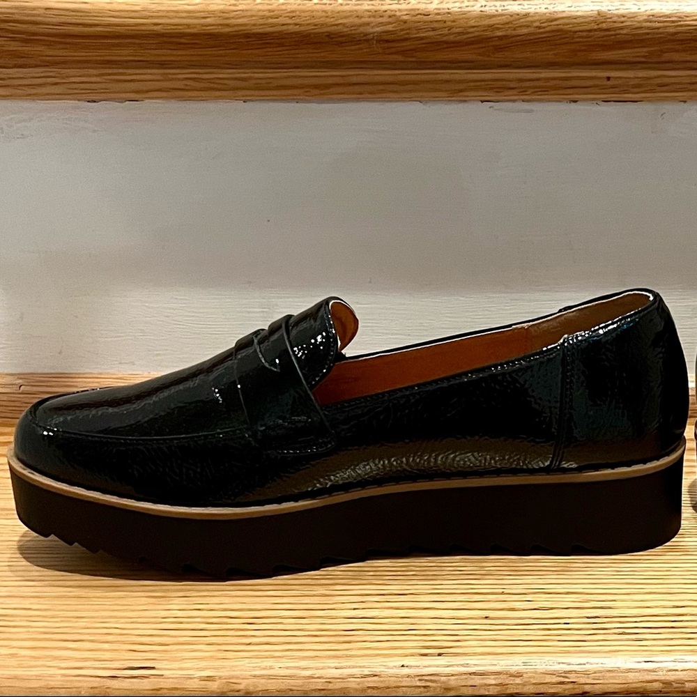 Black Platform Loafers - Picture 2 of 5